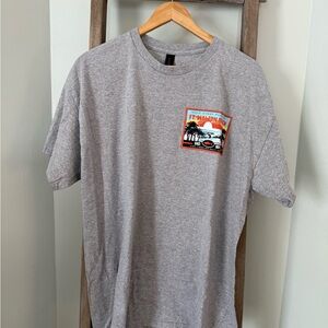 Gildan Gray Graphic Tee